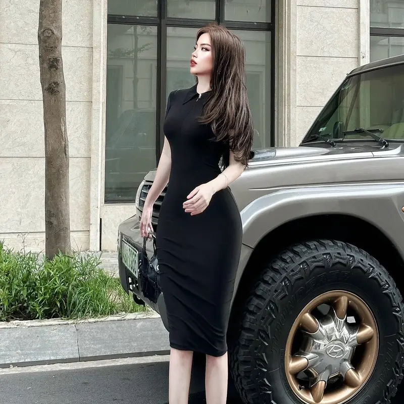ĐẦM BASIC CÁ TÍNH HACK DÁNG YSU DRESS 2 MÀU 4