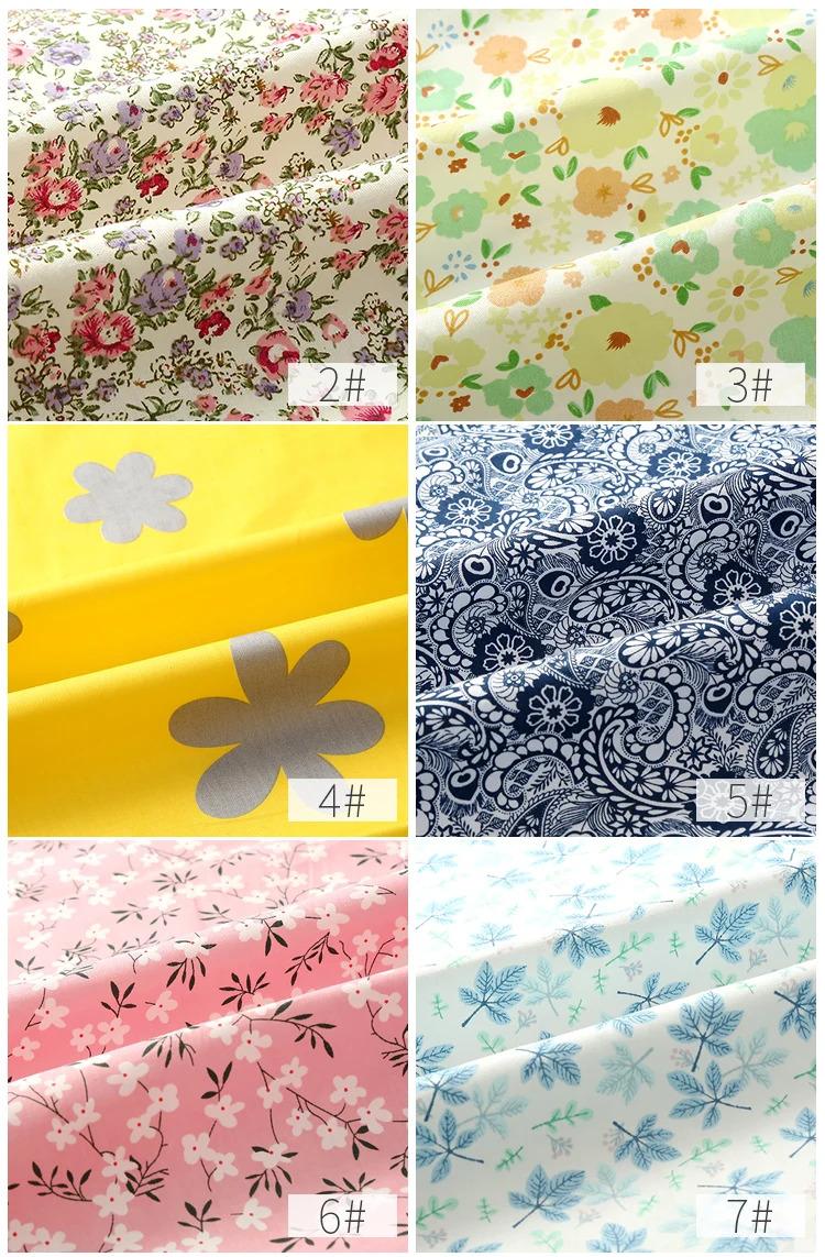 Product Introduction of Cotton Printed Fabric Small Flower Baby Dress Shirt Diy Bed Sheet Quilt Cover Fashion Sewing Wholesale Material Cloth by Meter 15