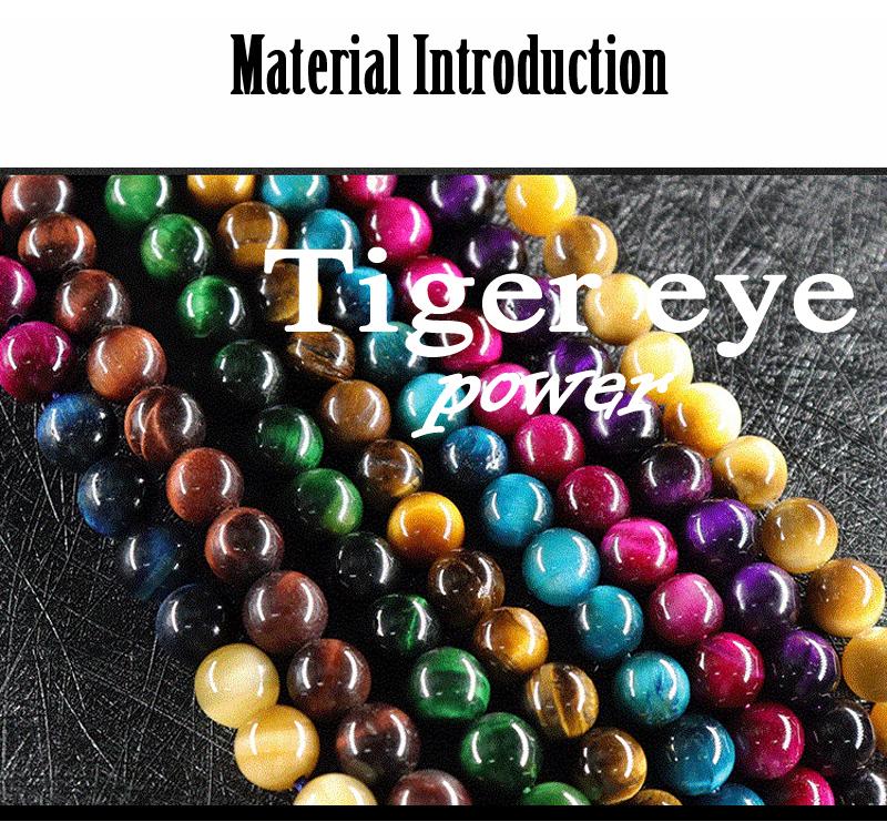 Product Introduction of Vòng Tay Bảo Vệ Ba Lần, Được Làm Bằng Hematite Tự Nhiên, Đá Mắt Hổ Đen Và Hạt Đá Mắt Hổ, Thích Hợp Cho Phụ Nữ Và Nam Giới, Vòng Tay Chéo, Mang Lại May Mắn, Hiệu Ứng Bó Sát 2