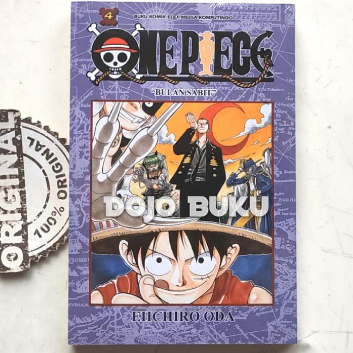 Gambar Komik One Piece 4 Cetak Ulang by Eiichiro Oda dari Dojo Buku Kota Administrasi Jakarta Barat Tokopedia