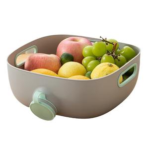 Rổ Thoát Nước Đa Chức Năng, Hàng Mới Về, Chậu Rửa Rau Củ, Giỏ Rau Củ Nhà Bếp, Phòng Khách Gia Đình, Đĩa Trái Cây, Sản Phẩm Mới Sáng Tạo, [Q-Men]