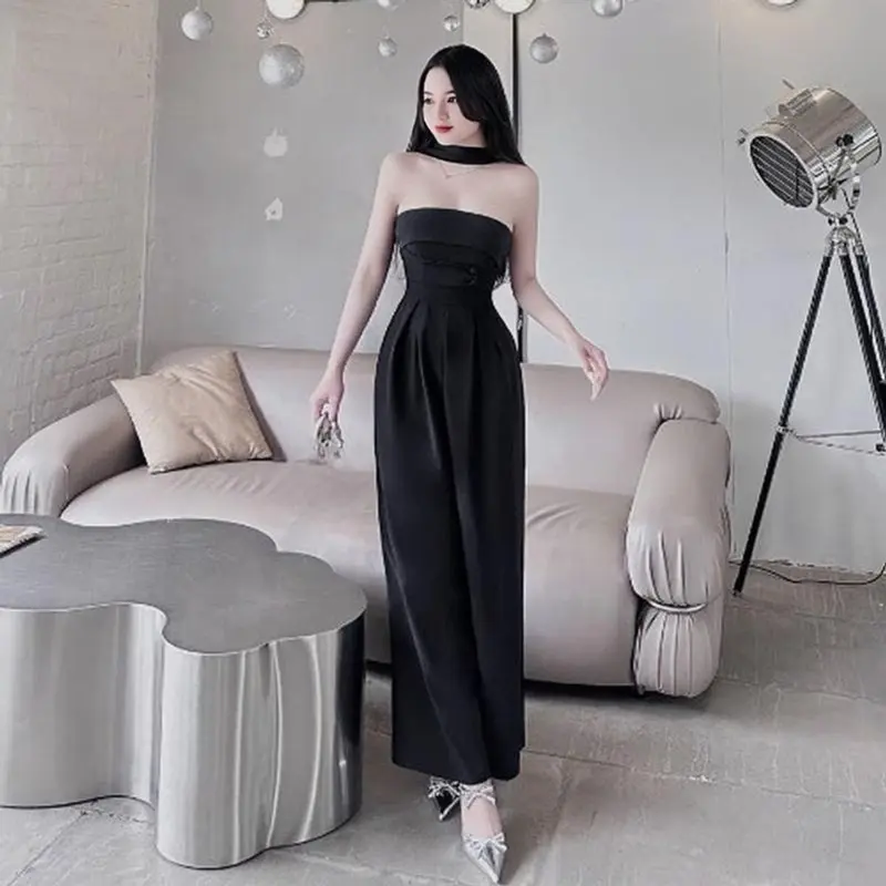 Set jum nữ áo cúp ngực kèm quần ống rộng dành để đi tiệc ,đi chơi. MS Shop Women Kem 3