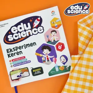 [HARD COVER] Buku Ziyad Eduscience Eksperimen Keren Anak Usia 6+ books resep