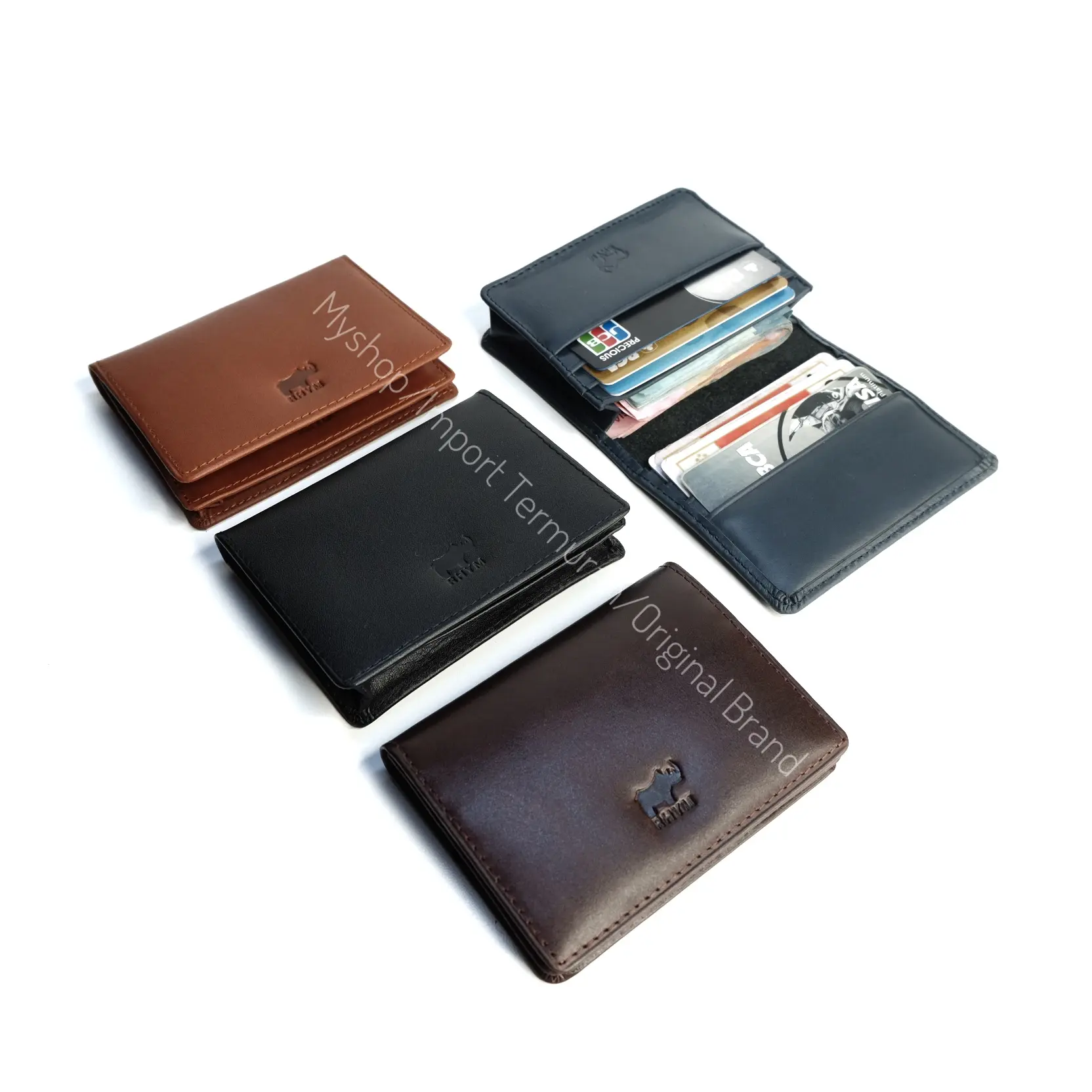 RHYM Original - Dompet Kulit Asli - Dompet Kartu Pria - R23