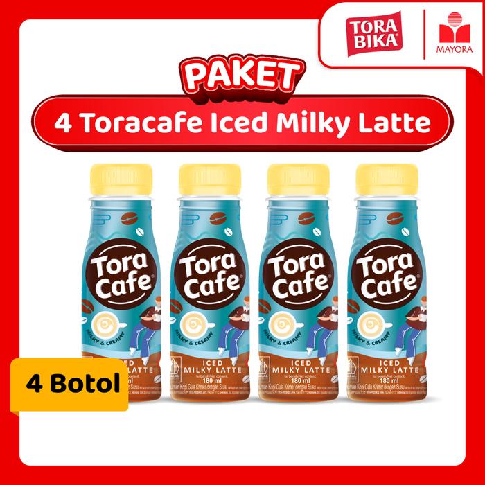 Gambar Paket 4 Toracafe Iced Milky Latte dari Mayora Kota Administrasi Jakarta Barat Tokopedia