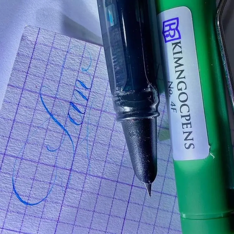 Bút lá tre Kimngocpens No4F 0
