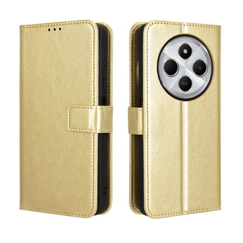 Ốp Cho Xiaomi Redmi 14C 4G Ví Lật Da PU Từ Tính Ốp Redmi 14C 4G Giá Chân Đế Điện Thoại Ốp Lưng 8