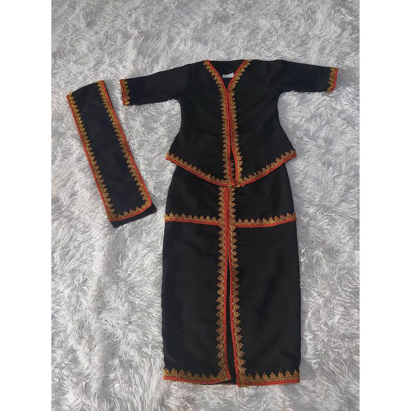 Traditional Sabah Kadazan/Dusun Clothing Set One FAMILY/ Sabah/Borneo Ethnic Clothing 7