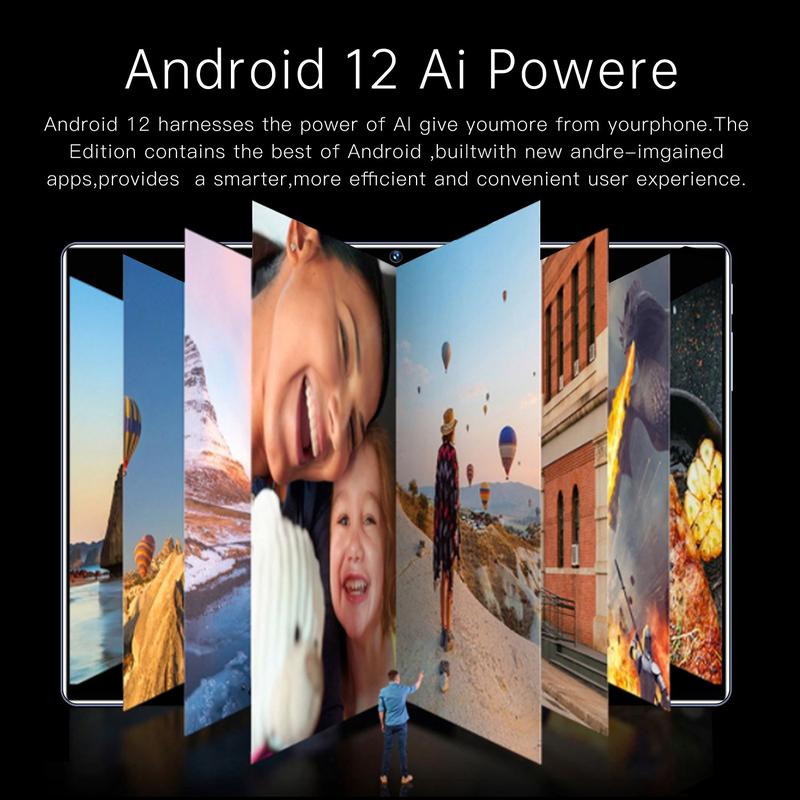 Product Introduction of New 10.1-inch Android tablet pc full HD screen GPS Bluetooth Dual card kids  tablet ipad  air Smartphone Cellphone 8