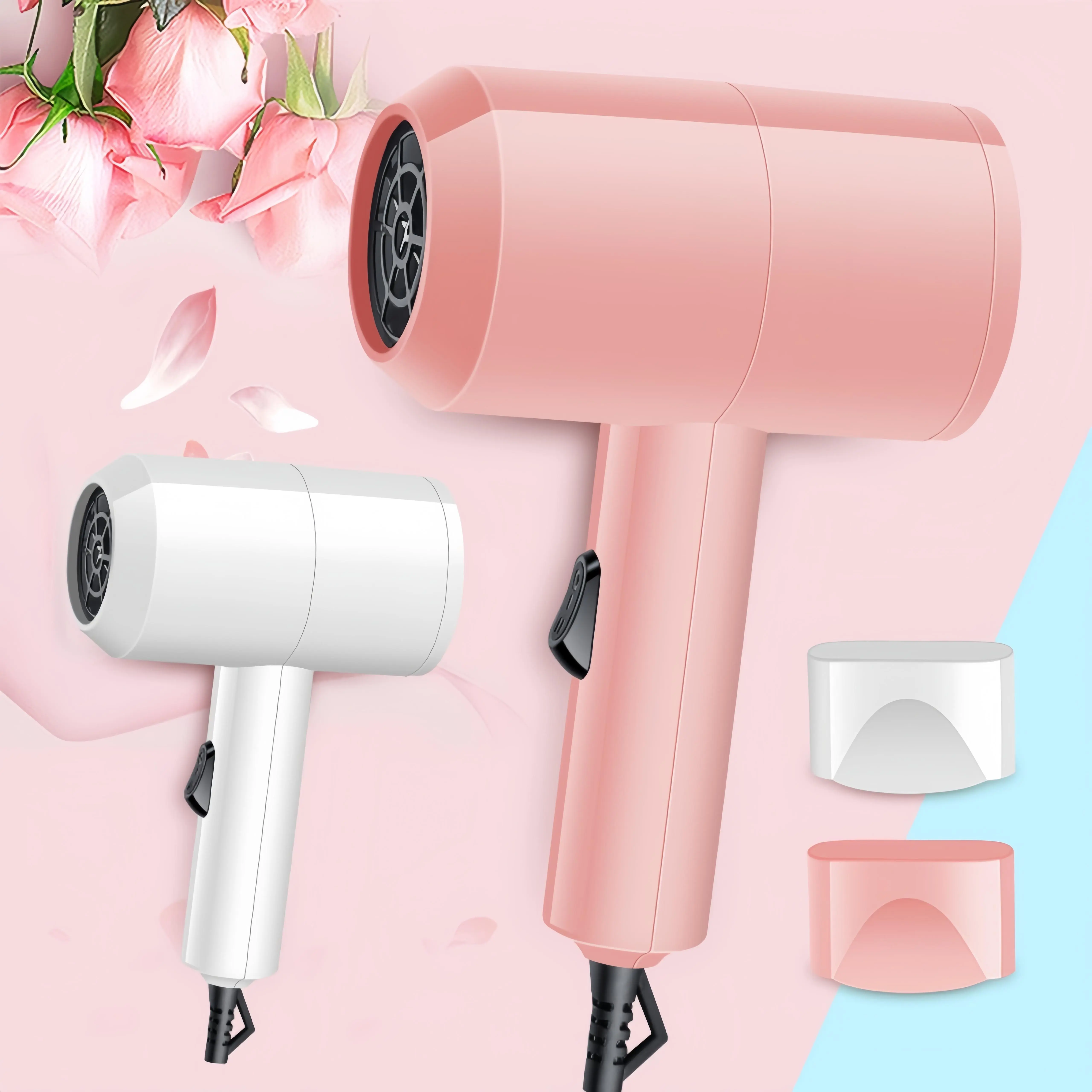 Máy sấy tóc kiêm tạo mẫu tóc mini công suất lớn phù hợp cho tiệm làm tóc và cả gia đình [Chính hãng] Women Nữ