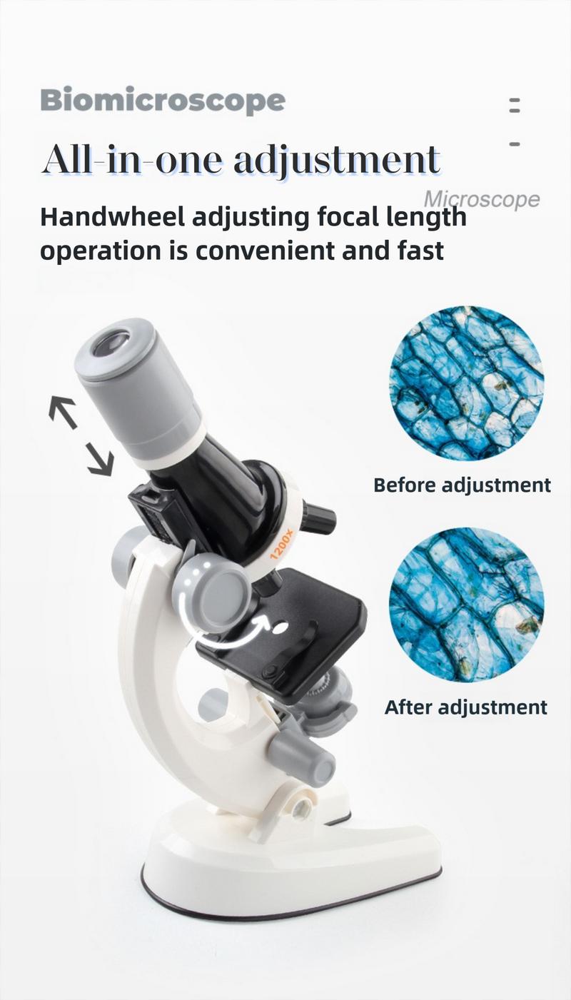 Product Introduction of Kids Microscope Toy for Elementary School Students,Children's Microscope for Science Experiments 14