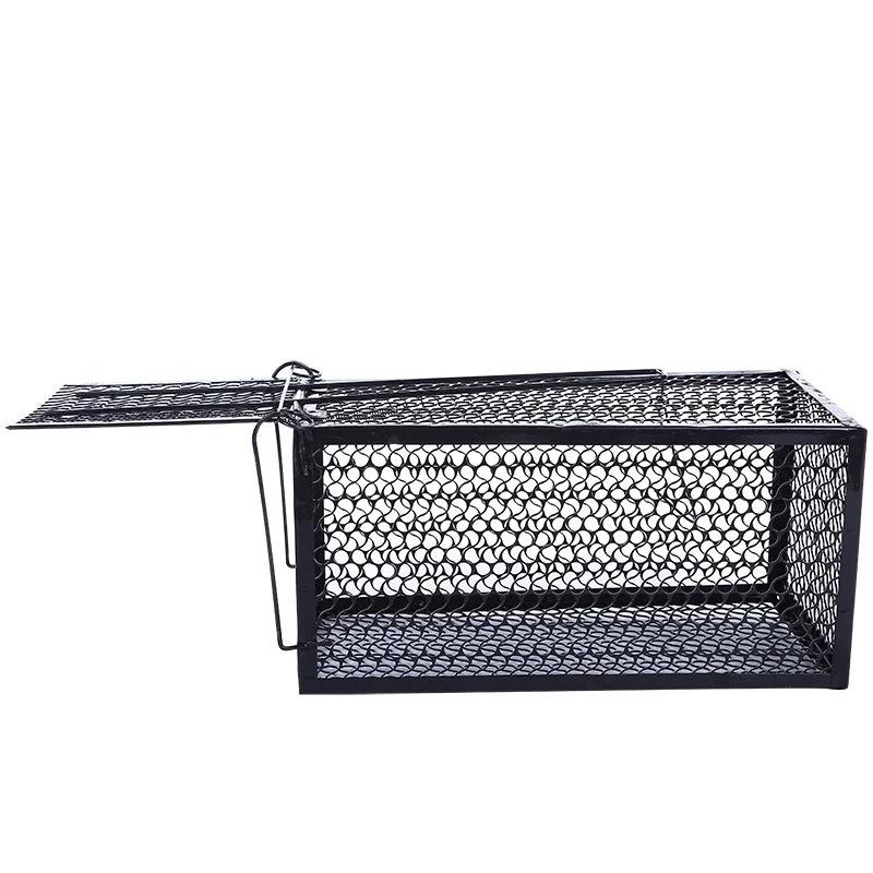 Product Introduction of Smart Self-locking Mousetrap Safe Firm Iron Net Household Mouse Catcher Metal Reusable Humane Indoor Outdoor Rat Trap Rat Cage 3