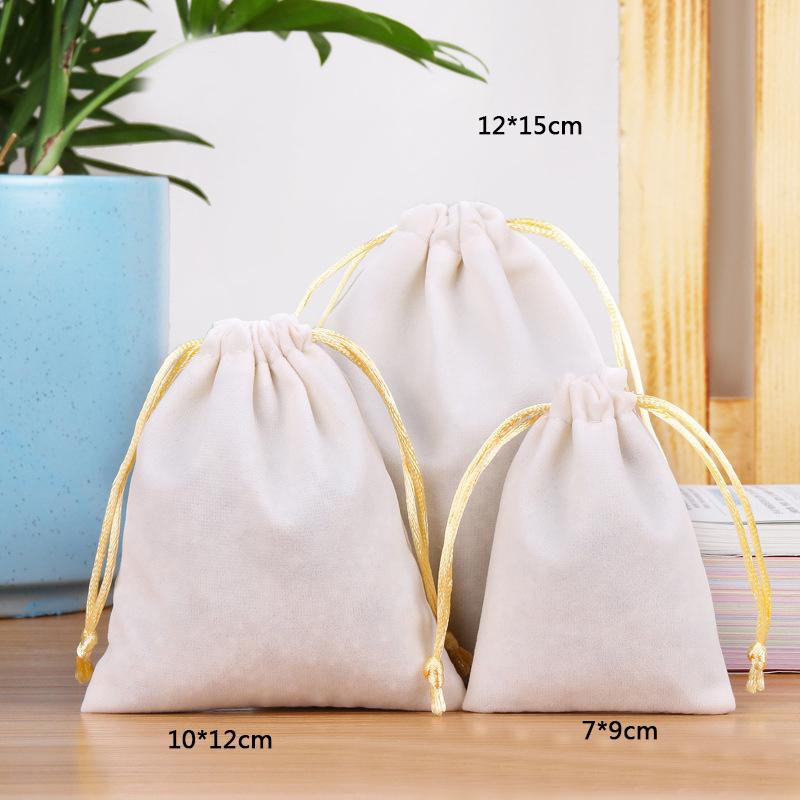 Product Introduction of Túi Dây Rút Nhung, 1 Chiếc, Túi Đựng Đồ Nhiều Kích Cỡ Túi Trưng Bày Đựng Đồ Trang Sức Túi Kẹo Túi Đựng Đồ Quà Tặng Tiệc Cưới 20
