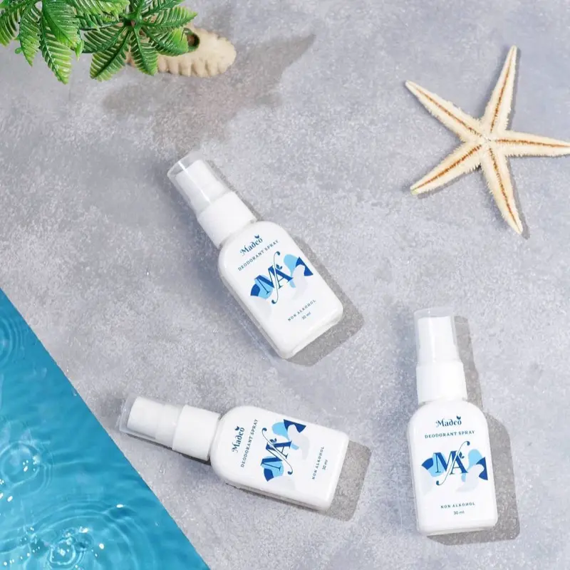 MA Deodorant mini travel size 30ml /Deodorant terbaik untuk mencegah bau badan (Ukuran Mini) 2