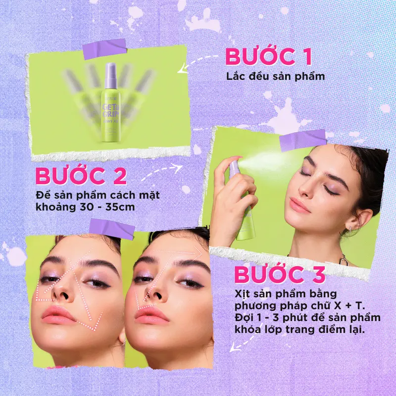 [SUPER LIVESTREAM - Deal Thuyền Rẽ G.I.Á] DAZZLE ME xịt khóa makeup + kem má hồng Trang Điểm Cosmetic Mỹ Phẩm Nữ 7