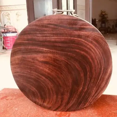 Thớt nghiến tay bắc đường kính 34-5 băm chặt gà 6