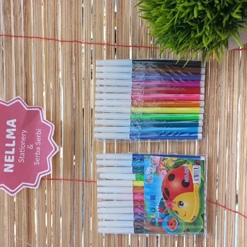 SPIDOL 12 WARNA KECIL MURAH MERIAH 1