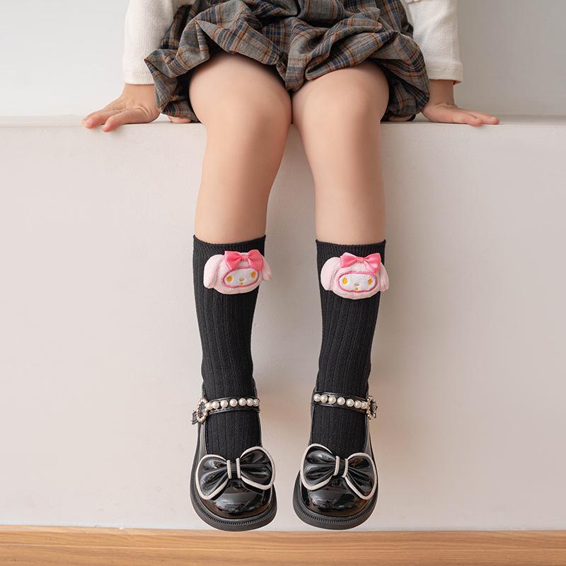 Product Introduction of Tất vớ Cao Cổ Kuromi Cho Bé Gái 3-12 Tuổi Tất Trẻ Em 100% Cotton Xuất Nhật Siêu Mềm Mịn PK221 18