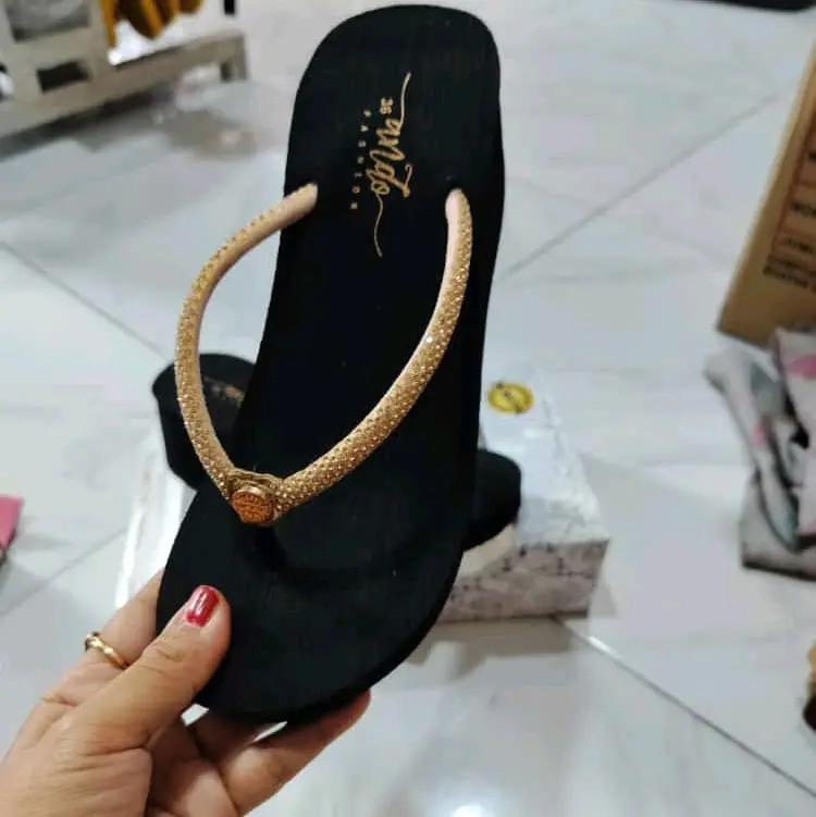 WEDGES ANDO MODEL JOICE 02 BLINK TERBARU!! MEWAH DAN ELEGAN 1