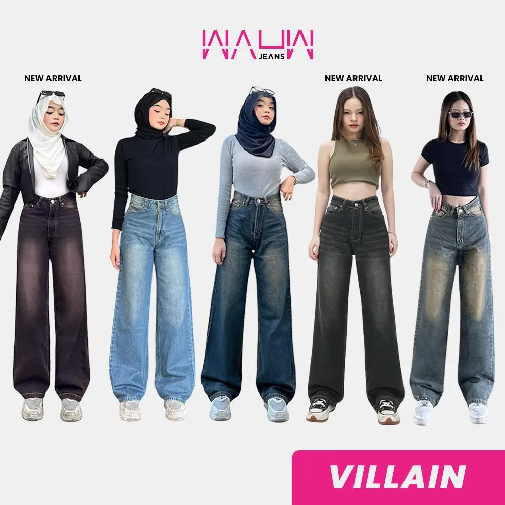 WAUW - ALL NEW VILLAIN Baggy Jeans Highwaist Cat. 1