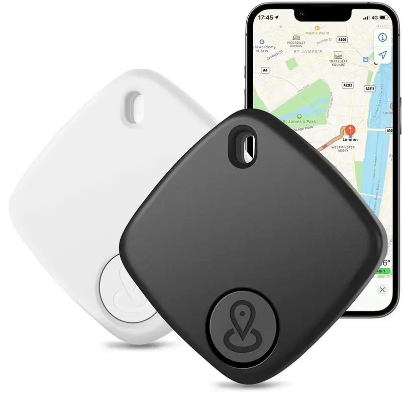 Smart Tracker, GPS Item Location Tracker, Anti-lost Locator, Track Luggage, Wallets, Pets, Compatible with Apple Find My 0