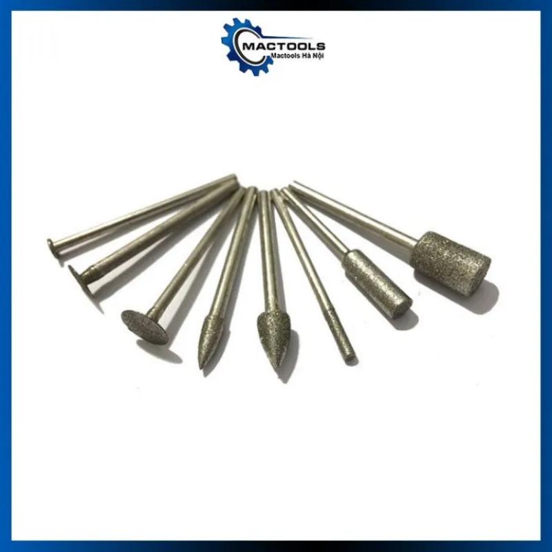 Product Introduction of [DD-necessary]  Mũi cắt, mũi mài kim cương mini trục 3mm chân 2.3mm dùng lắp máy khoan cầm tay đa năng nhiều kích thước 42