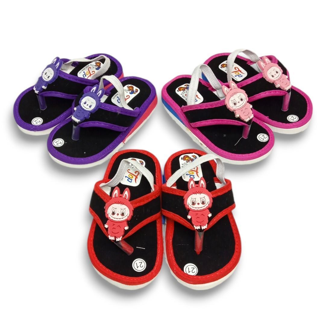 Sandal Bayi Bunyi Citcit Motif Labubu Viral Fashion Terbaru Lucu sandal  anak  cit  cit  perempuan