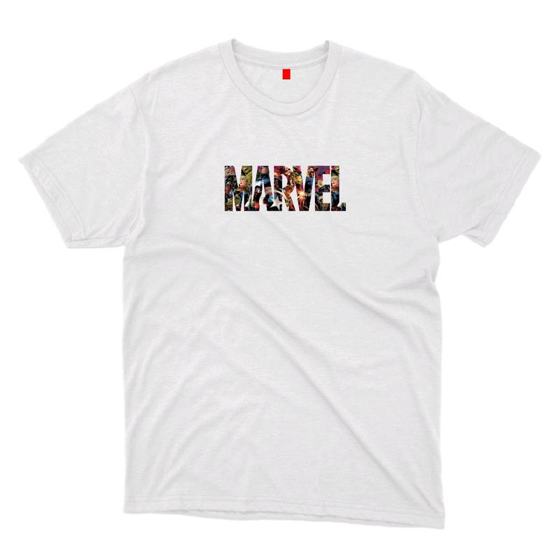 KAOS MARVEL PREMIUM COTTON COMBED PREMIUM PRIA WANITA LENGAN PENDEK BAJU PRIA WANITA 0