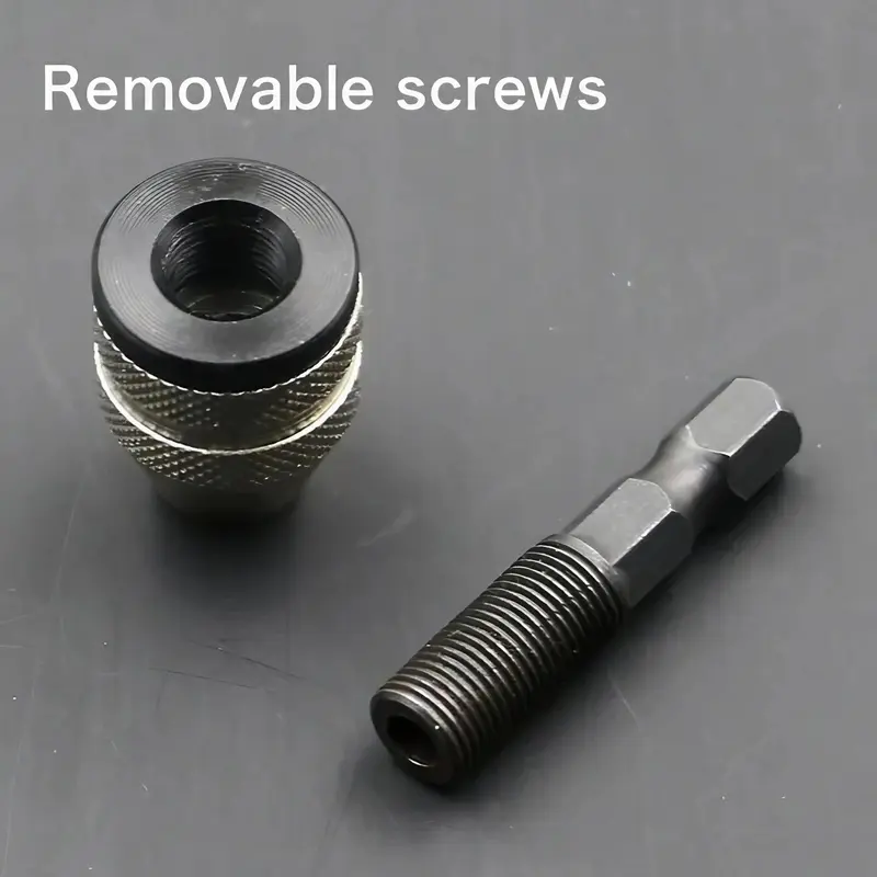 0.3-6.5mm Hex Shank Drill Chuck, 1 Count Quick Change Drill Chuck, Self Centering Three Jaw Chuck, Suitable for Rotary Tool, Electric Milling Machine, Engraving Machine Accessories 5