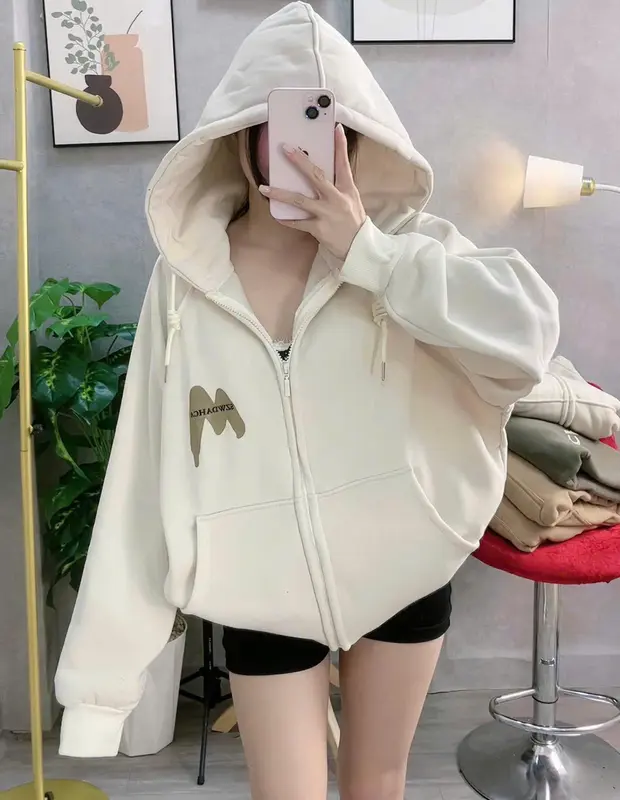 Áo Khoác Nhẹ Nữ Thời Trang Chống Nắng Giữ Ấm Khi Gió Lạnh Về Vải Nỉ Ngoại Cao Cấp Top Jacket Women 1