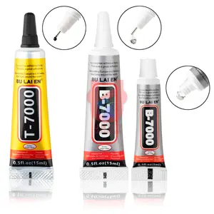 MURAH MERIAH MUNTAH LEM PEREKAT LCD TOUCHSCREEN BU LAI EN 3ML - 15ML Bening dan Hitam