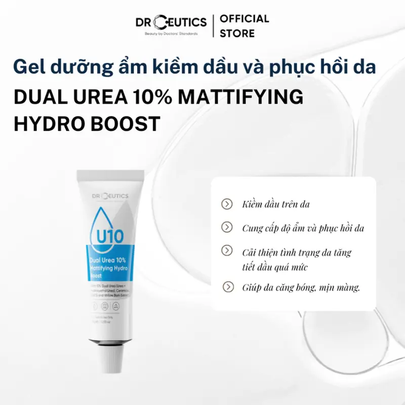 Kem Dưỡng Ẩm DRCEUTICS Dual Urea 5%, 10%, 15% Phục Hồi Cho Mọi Loại Da 3