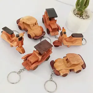 (DAPAT 2) GANTUNGAN KUNCI MINIATUR KAYU