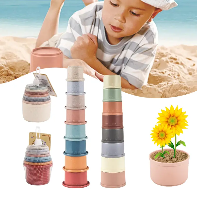 【Tongao】Stackable toys, baby stacking toys, baby Jenga toys for infants and toddlers