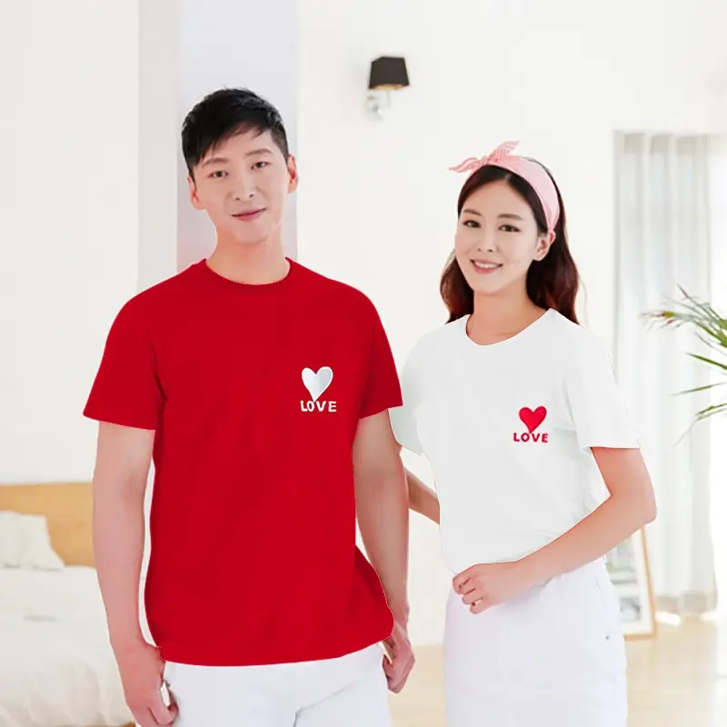 Áo Thun Gia Đình Bố Mẹ Bé In Logo Trái Tim Love In Decal Hàn Quốc Cao Cấp Áo Phông Gia Đình 3