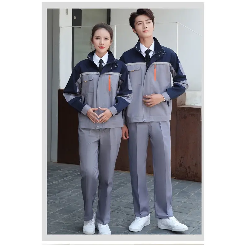Set Top + Pants Safety Jacket Workwear Labor Protectionclothing Men Women Suits Electric Welder Mine Safe Jacket Workwear