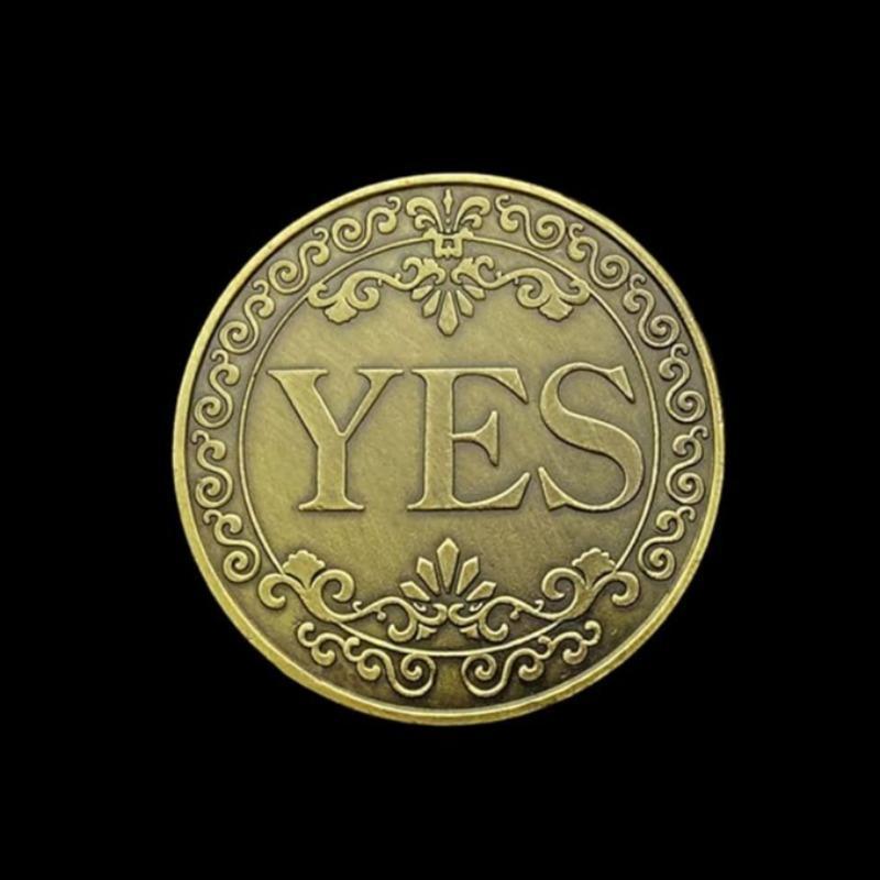 Vintage Decision Making Coin, 1 Count Yes/No Coin, Good Luck Commemorative Collection, Challenge Coins, Party Favors Gifts 6