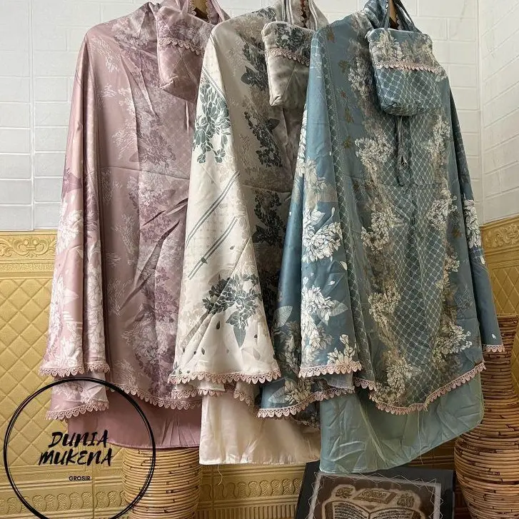 (MUKENA ANAK ANAK) TERBARU /// MUKENA ANAK-ANAK /// MUKENA ARMANI SILK RENDA PREMIUM Nyaman Lembut Panjang Atasan Simple Muslim