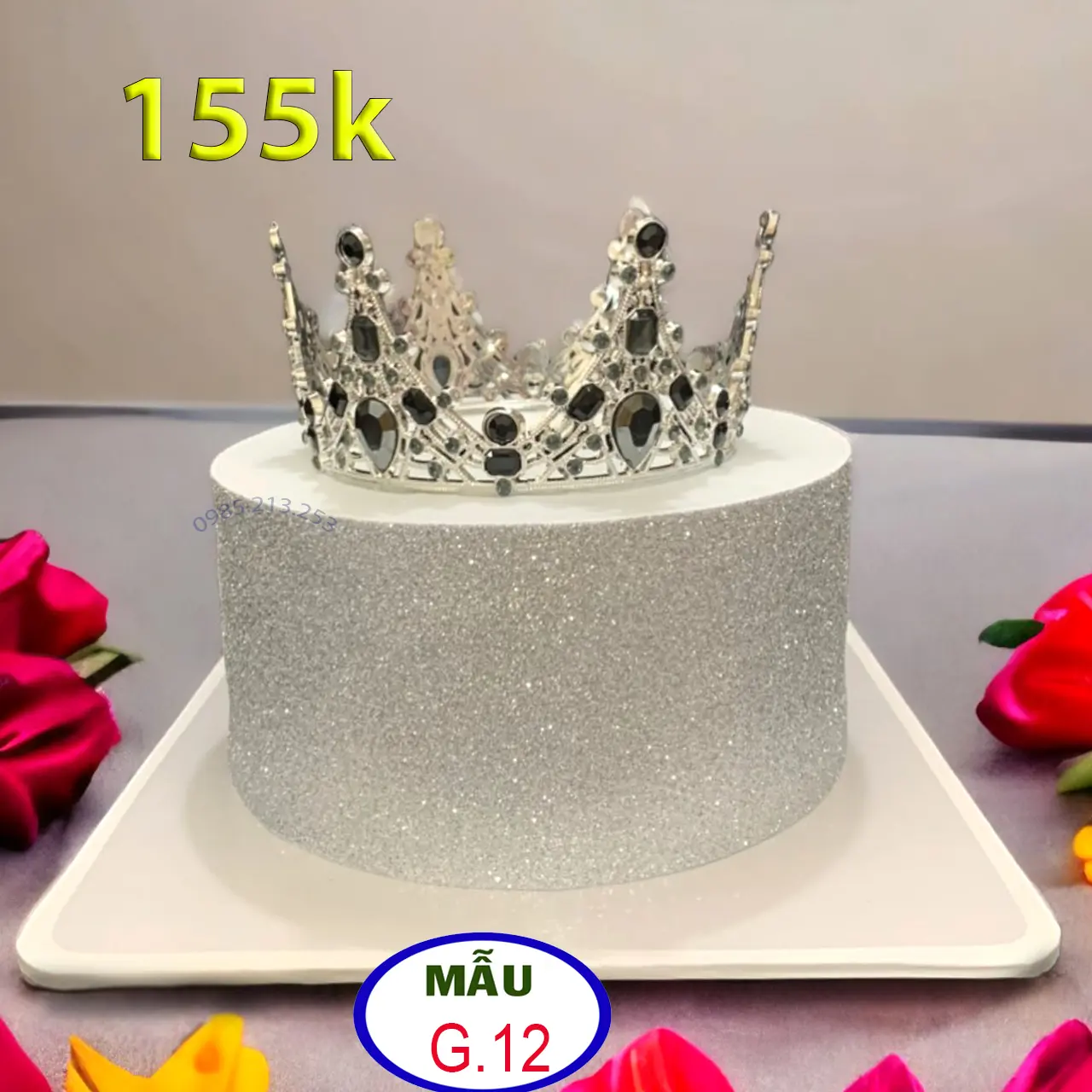 Bánh kem giả , bánh kem nhũ vương miện , nhũ quấn thân