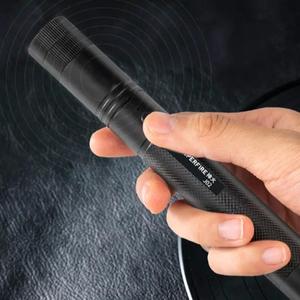 Portable Adjustable Focus Flashlight, USB Rechargeable Pen Flashlight, Handheld Flashlight for Indoor Teaching, Outdoor Astronomy Camping