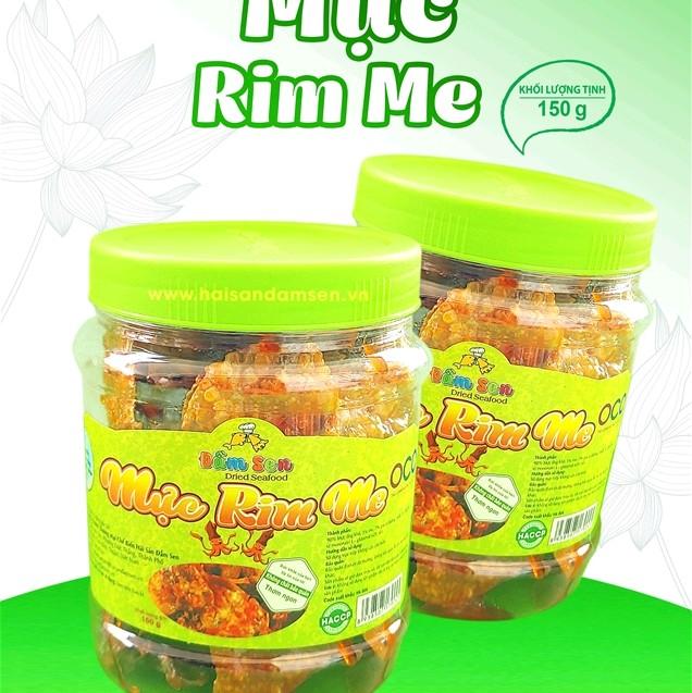 Mực Rim Me Đầm Sen Thơm Ngon Ăn Liền Đặc Sản Phan Thiết Hộp 150g ...