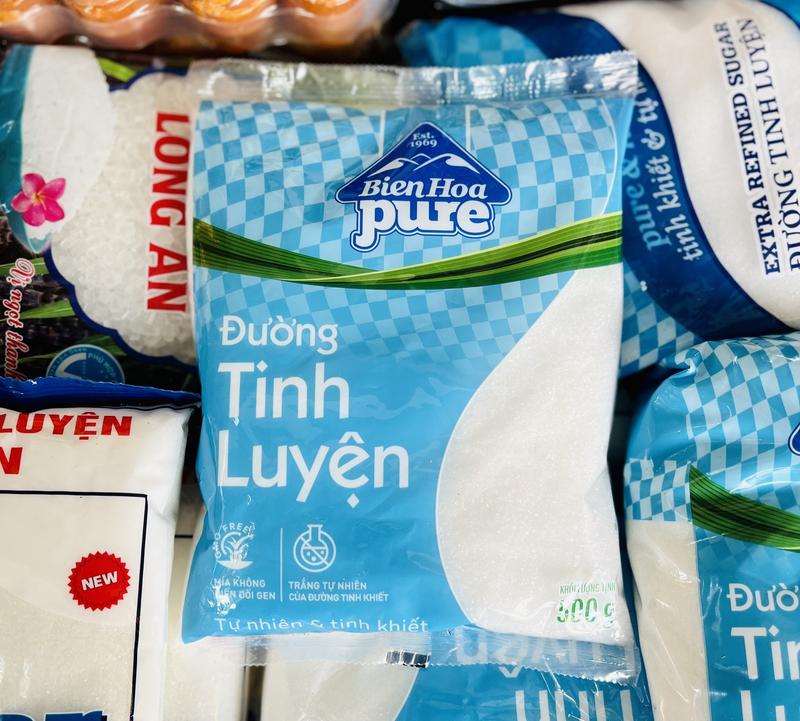 (GÓI 500G) Đường tinh luyện (đường cát trắng)/Đường phèn hạt Long An/Biên Hòa 3