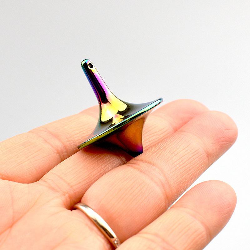 Product Introduction of Inception Fingertip Gyroscope Gadget Relieves Bored Class Bored Artifact Black Technology Male No Resistance Toy 5