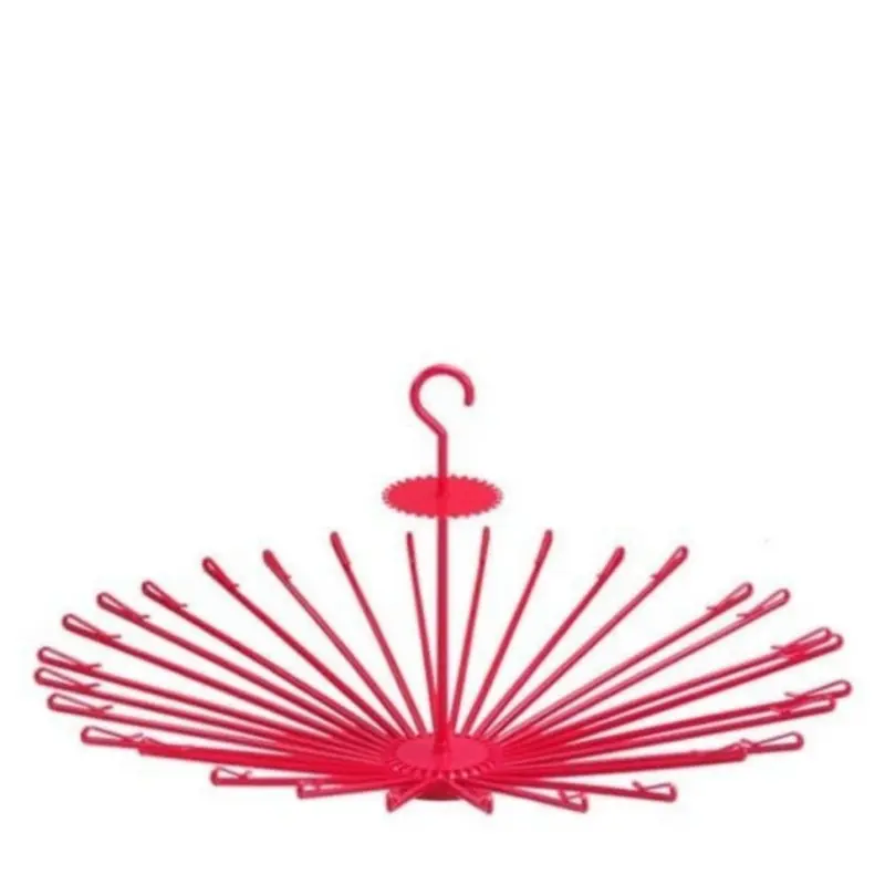 【AFLS】 Folding Hanger Murah / Gantungan Baju Bulat Bayi / Jemuran Baju Bulat Murah / Gantungan Baju Anak No Merk / Gantungan pakaian dalam Muter Putar 6