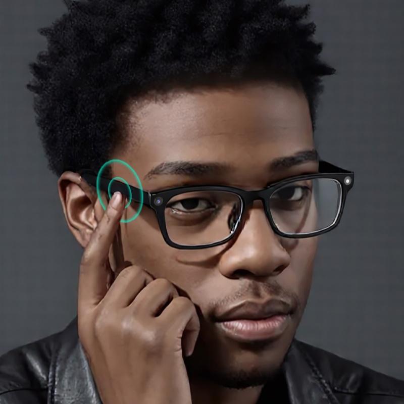 The new AI glasses feature anti-shake, photo and video taking, intelligent voice translation, and all-object recognition