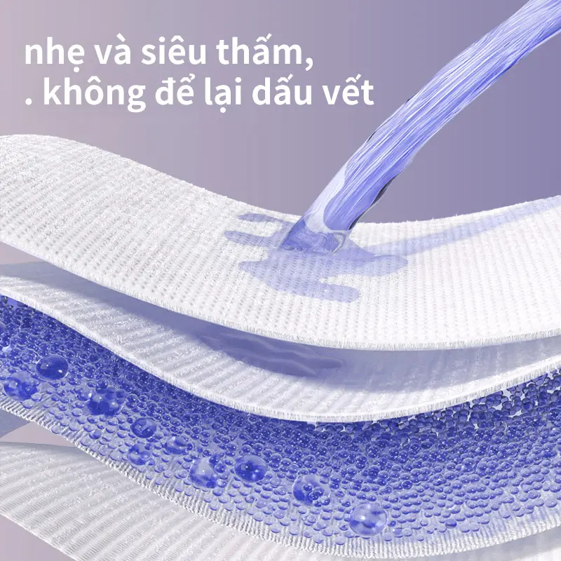 Misecr 10 gói/30 miếng Quần lót nữ, băng vệ sinh chống tràn bên hông siêu mỏng thoáng khí Tampon 5