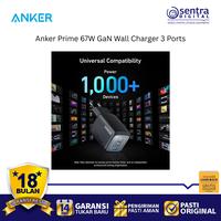 Gambar Anker Prime A2669313 Charger Wall 67W GaN 3 Port Fast Charging USB-C PPS iPhone MacBook dari Sentra Digital Kota Surabaya 2 Tokopedia
