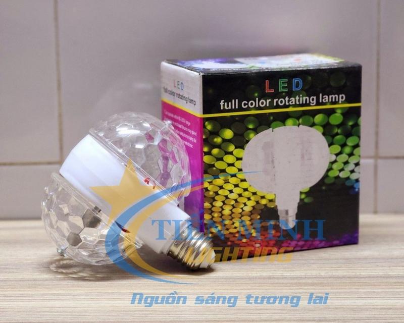 Đèn led cầu xoay sân khấu 7 màu 2 đầu, hiệu ứng cực kỳ sinh động và đẹp mắt, mới mẻ và hấp dẫn, 1