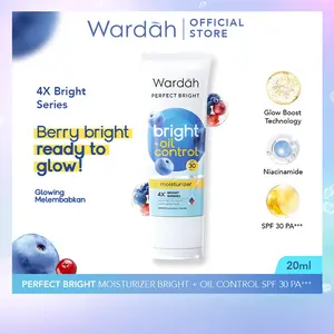 Wardah Perfect Bright Moisturizer - Pelembab dengan Efek Mencerahkan Wajah