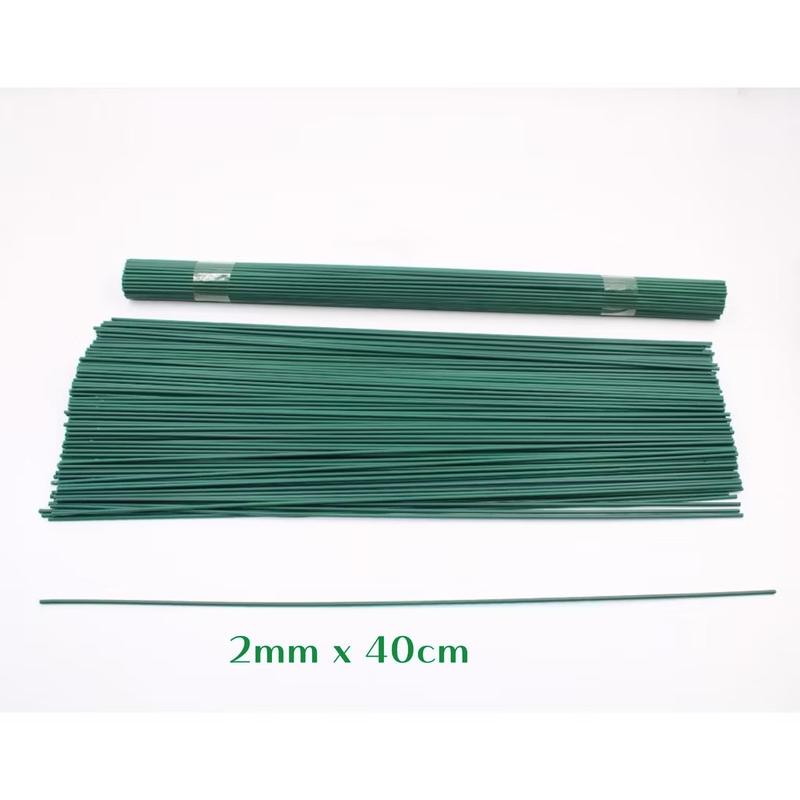 Kẽm cành 30 40cm làm hoa giấy, hoa kẽm nhung, đồ trang trí, thủ công, DIY 3